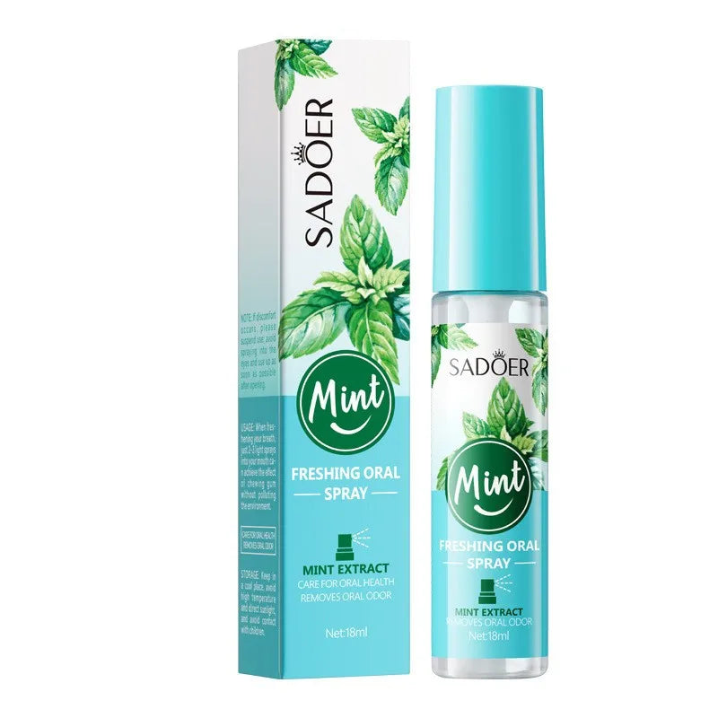 Peach Mint Lemon Fresh Breath Mouth Spray Fresh Breath Mild Remove Bad Breath Bring a Cool and Comfortable Experience