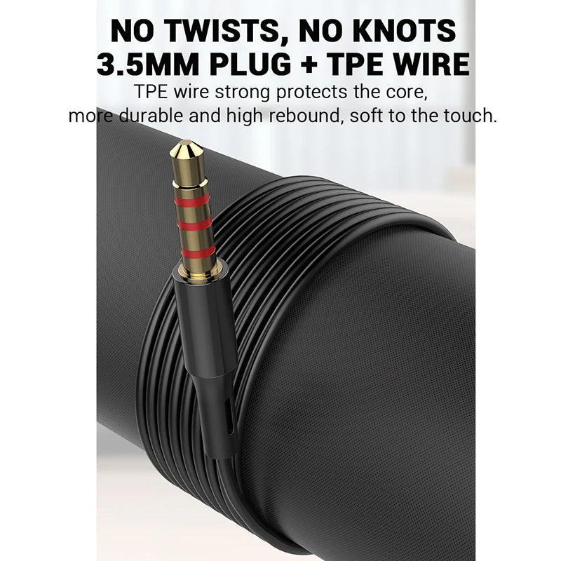 ASMR Earphone Hifi Headset Noise-Cancel Sleeping Earbud Soft Silicone Headset TPE Wire No Ear Pressure Earbuds For Xiaomi Huawei