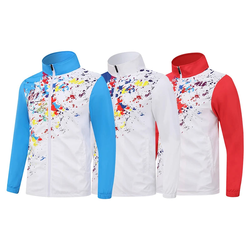 2025 Custom LOGO Men's Football Soccer Jacket and Pants  Soccer Jacket Tracksuits Plus Size Sportswear