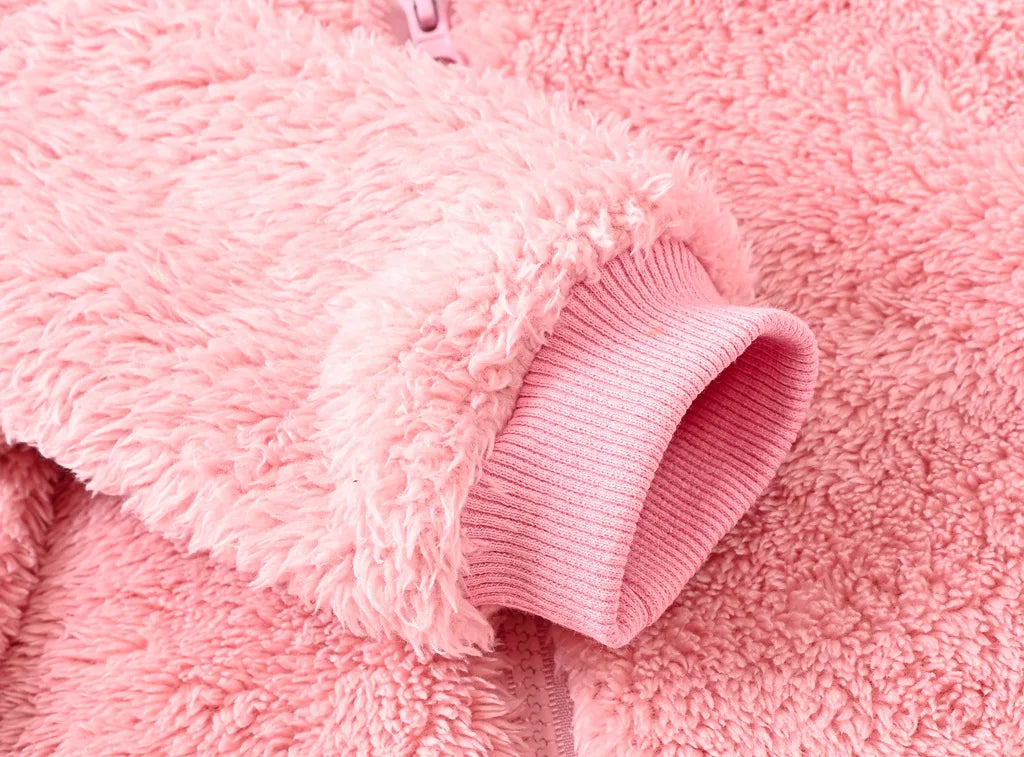 Newborn Baby Romper Winter Costume Baby Boys Clothes Polar Fleece Warm Baby Girls Clothing  Overall Baby Rompers Jumpsuit