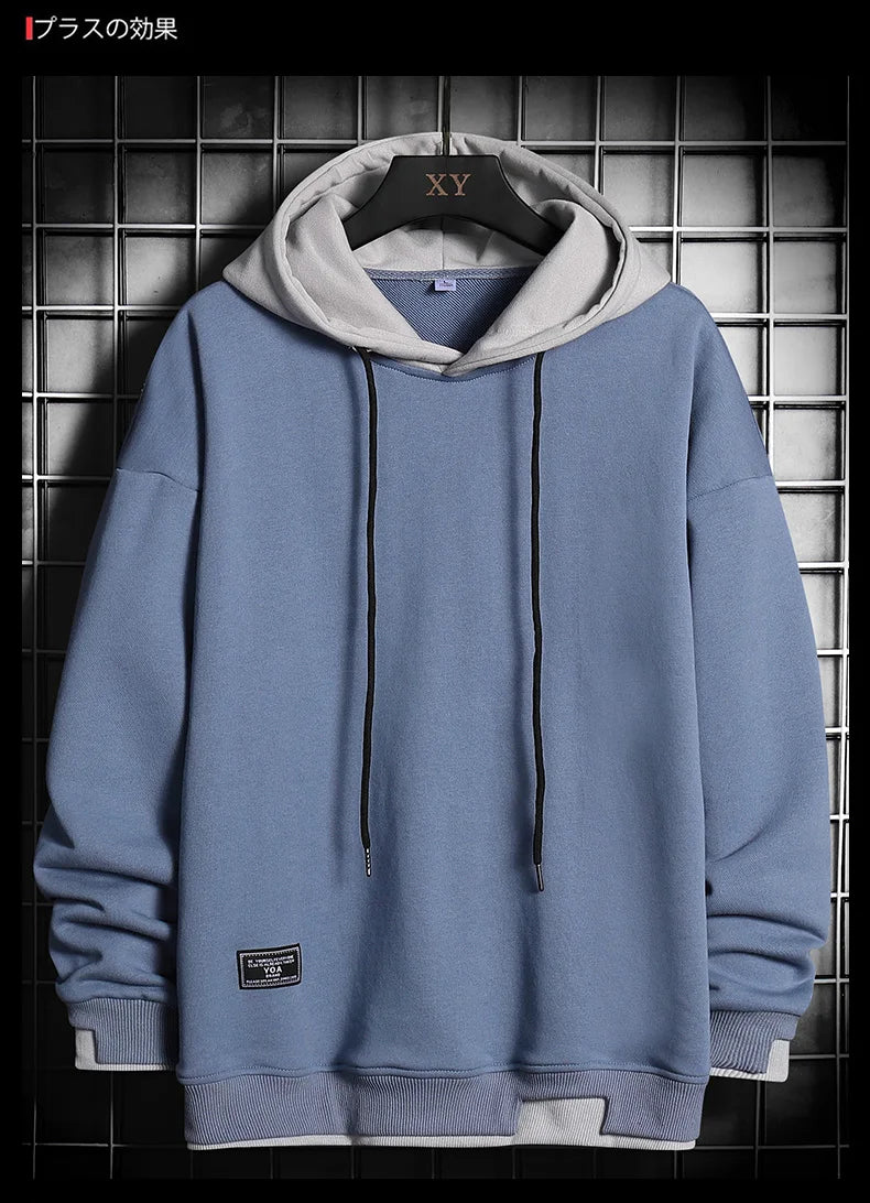 Men Hoodies Harajuku Hip Hop Sweatshirt Casual Oversized Hoodie Men Hooded Pullover Tops 2021 Mens Sportswear Hoodies Clothing