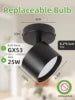 New Design Surface Mounted Highlight GX53 Adjustable Angle Indoor Light Led Cob Downlight/Ceiling Downlights/Down Lamps