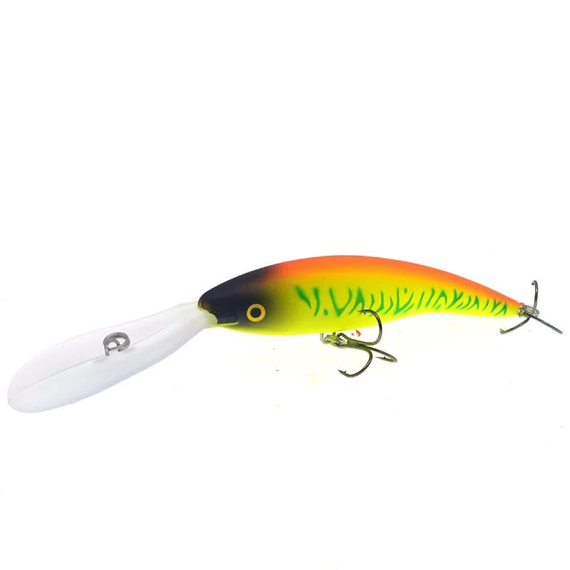 Long Cast Minnow Fishing Lure Hard Bait Long Mouth Dive Board 15.5cm/20g Artificial Lures Lot 5 Pieces Sale