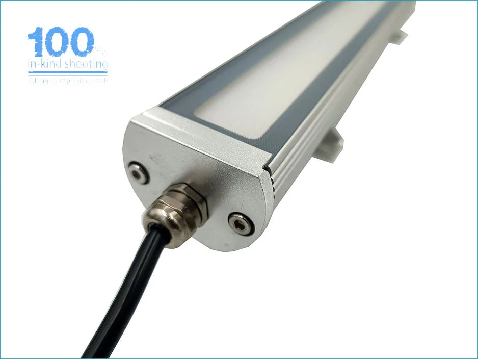 24W 28W 32W LED CNC Machine Tool Work Light Panel Lamp Tempered Frosted Glass Sliding Mounting DC24V AC100-250V Hot Sales