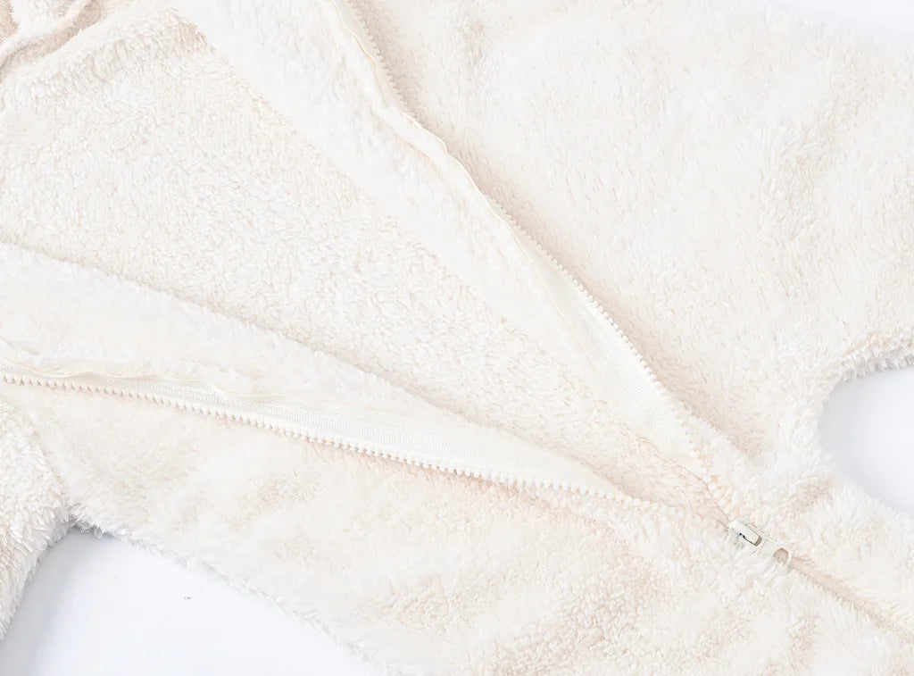 Newborn Baby Romper Winter Costume Baby Boys Clothes Polar Fleece Warm Baby Girls Clothing  Overall Baby Rompers Jumpsuit