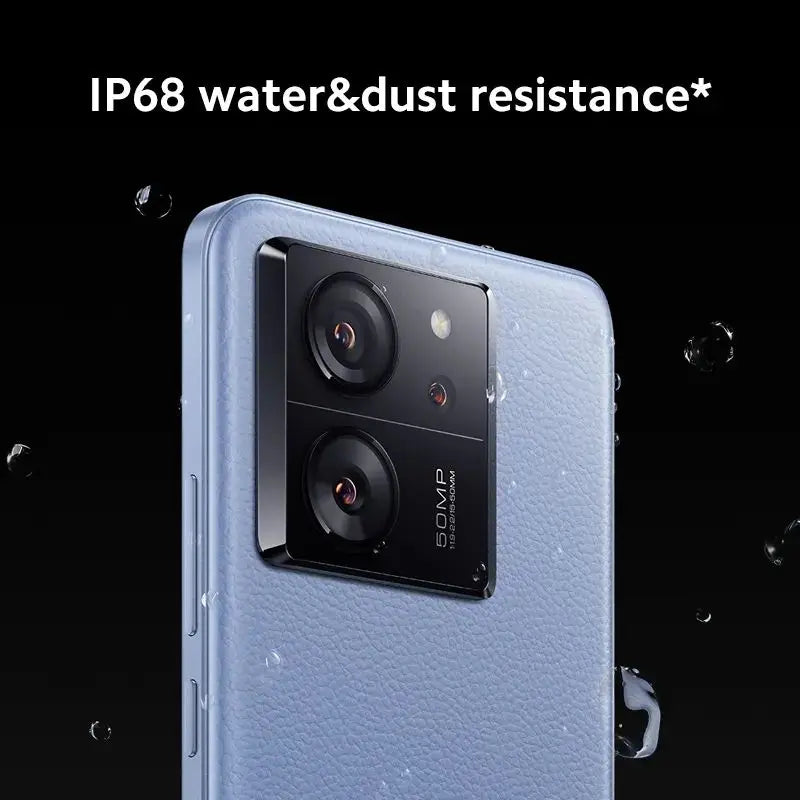 Global Version Xiaomi 13T 50MP Camera IP68 Waterproof 144Hz AMOLED Display 67W Turbo Charing MTK Dimensity 8200-Ultra Octa Core