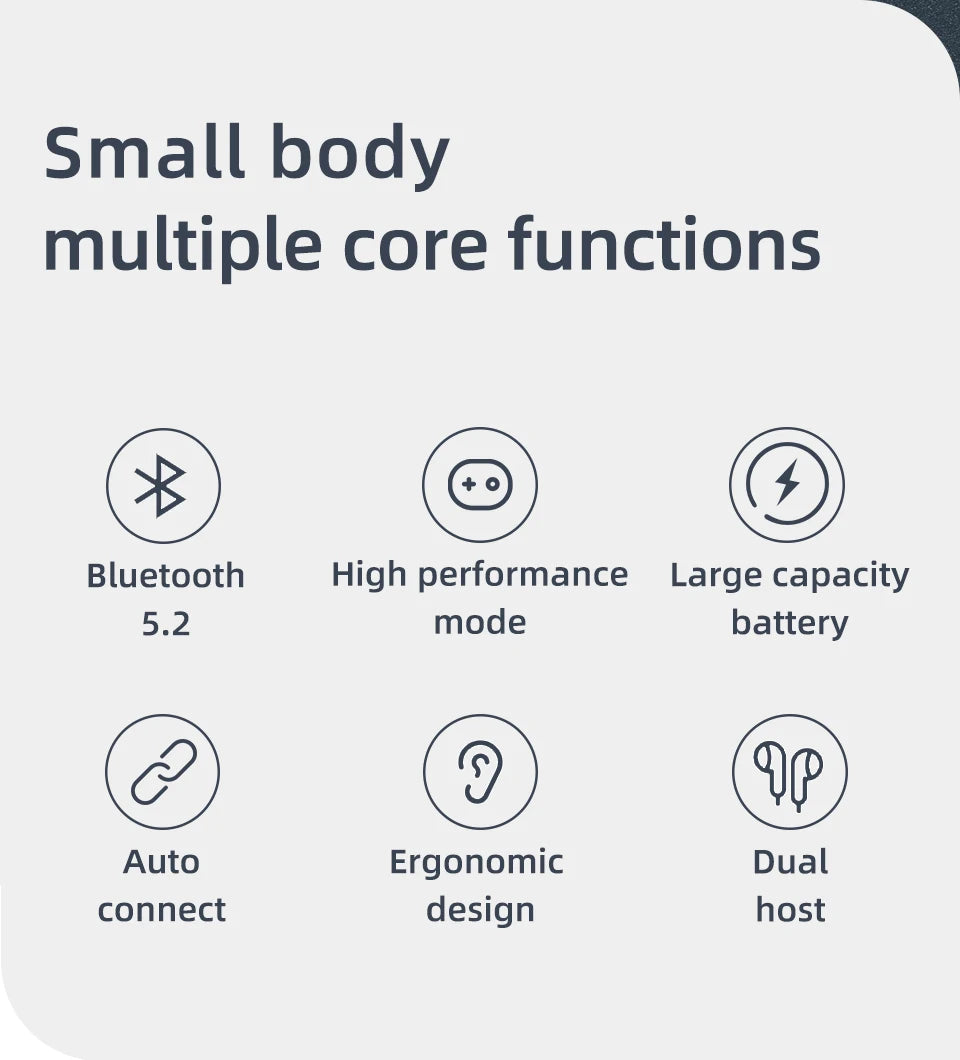 KZ AZ09 HD Bluetooth 5.2 Wireless Upgrade Cable Bluetooth Module HIFI Wireless Ear Hook Connector With Charging Case Z3 S2 Z1PRO