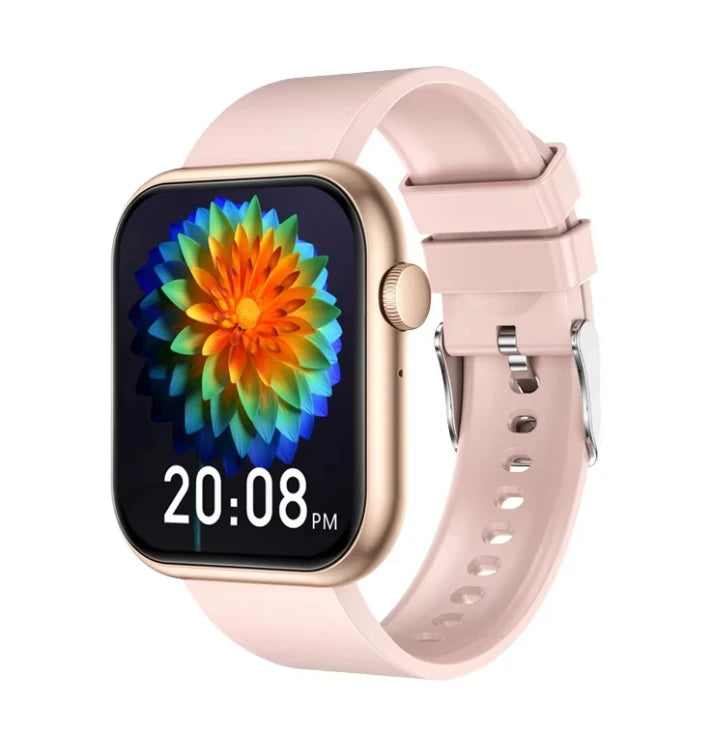 QX7 Fashion Smart Watch Fitness Tracker Waterproof Heart Rate Monitor TFT Screen Blood Pressure 2024 Smartwatch