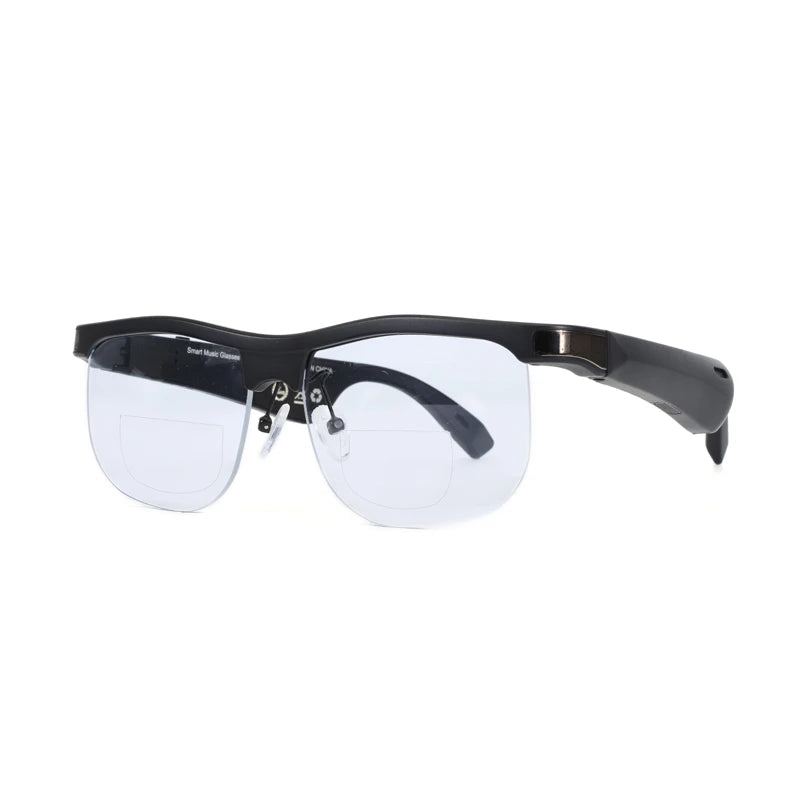 New Smart Presbyopic Glasses With Open Design and Dual-Use Stereoscopic Lenses Smart Film for Glass