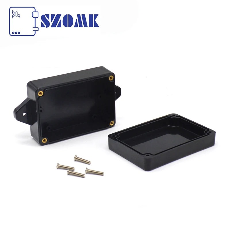 84*59*34mm Black Beige Junction Box Waterproof Shockproof Dustproof IP65 ABS Plastic Switch Box Electric Project Enclosure Fixed