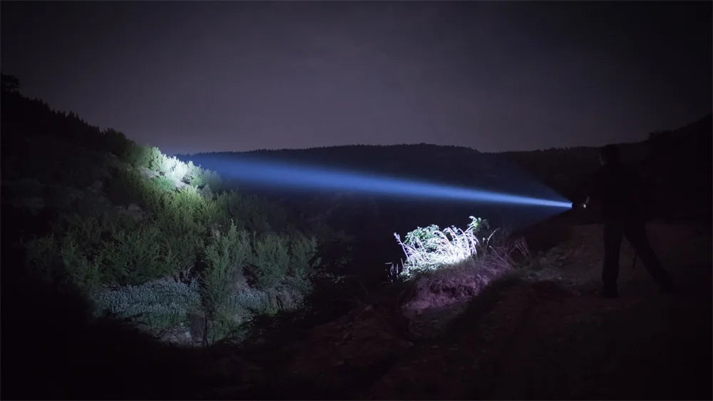 Trustfire T70 High Power Led Flashlights 1KM Long Range 2300LM Ultra Powerful Outdoor Torch Light for Hunting with Remote Switch