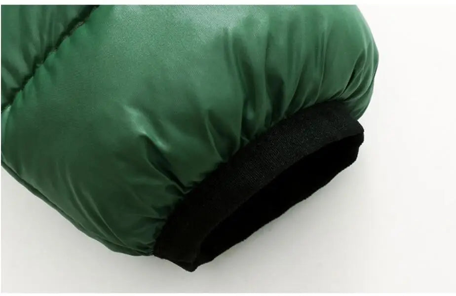 Girls Light Down Cotton Jacket Baby Boys Snowsuit Jackets Autumn Children Clothing 2-8 Years Fashion Kids Hooded Outerwear Coats