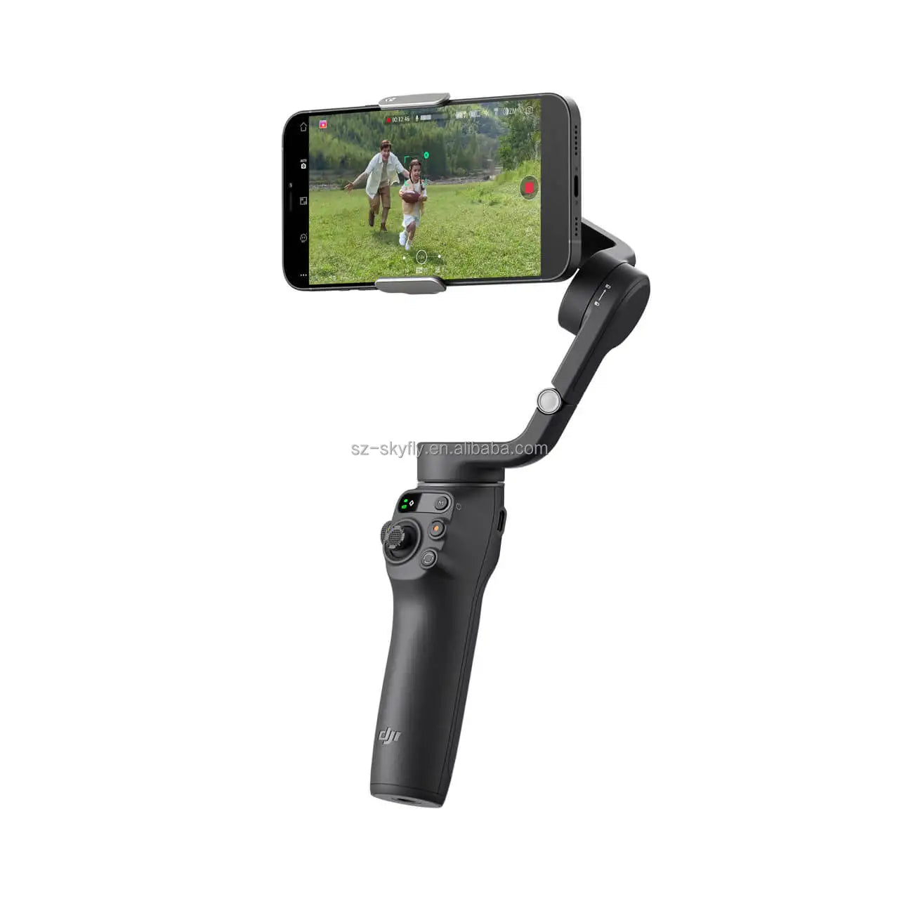 New Osmo Mobile 6 OM 6 Original 3 Axis Gimbal Smartphone Stabilizer Selfie Stick Built in Extension Rod Magmatic Activetrack 5.0