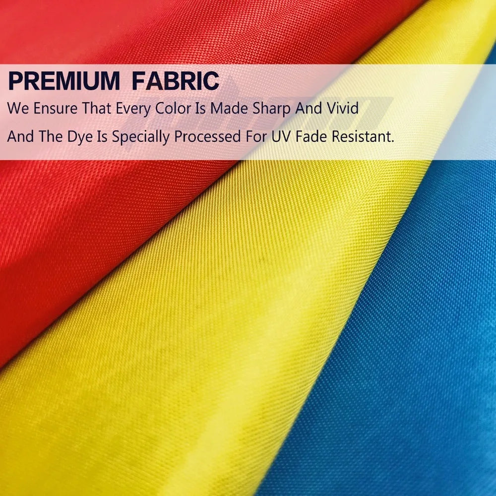 FLAGDOM 60X90 90X150cm Flags And Banners Graphic Custom Printed Flag With Shaft Cover Brass Grommets Design Outdoor Decoration