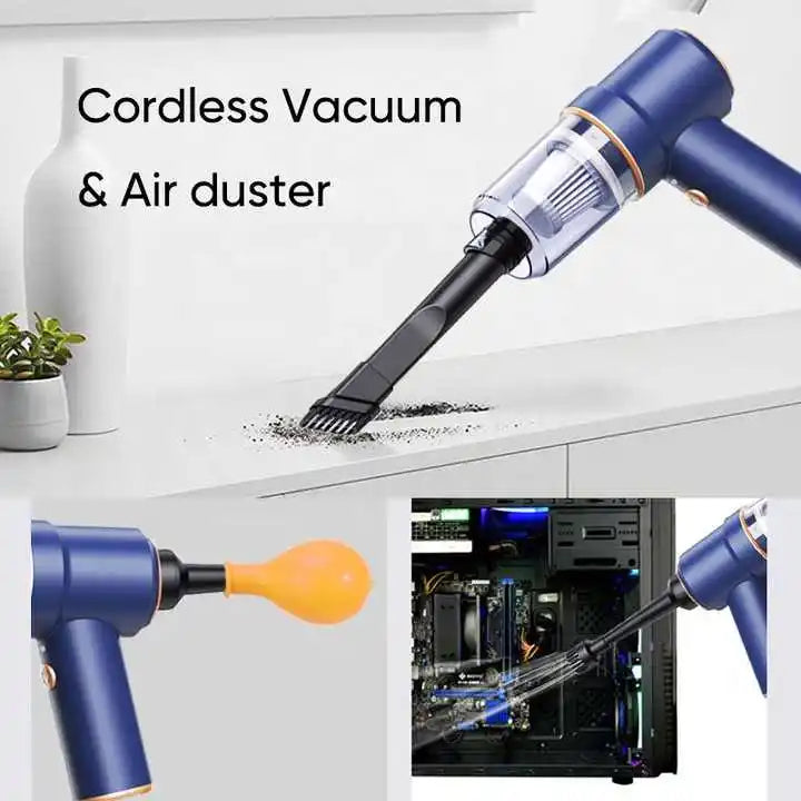 6500Pa Portable Handheld Blowing and Suction Integrated Car Vacuum Cleaner Mini Wireless Car Vacuum Cleaner