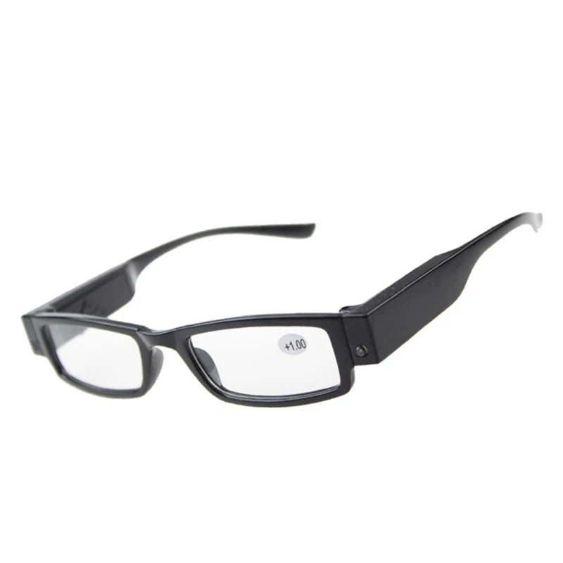 Multi Strength LED Reading Glasses Eyeglass Spectacle Diopter Magnifier Light UP New Drop Shipping