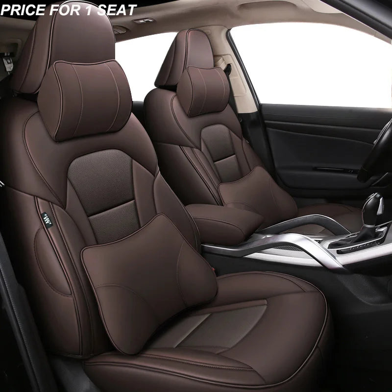 Genuine Leather Custom Auto Car Seat Cover For Mazda 3 BK BL 2010 2006 2015 6 GH GG 2009 CX-5 CX-7 CX3 Interior Accessories