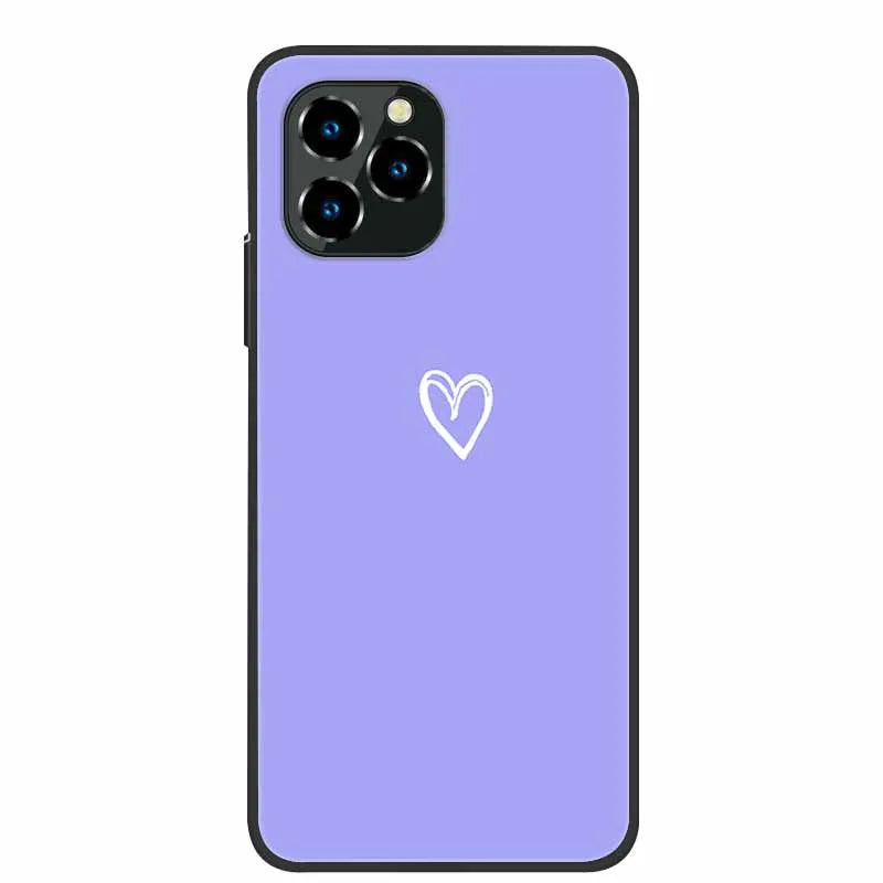 For Oukitel C21 Pro Case Luxury Silicone TPU Soft Cover Phone Case For C 21 pro coque Shockproof Protector Cartoon Capa Funda
