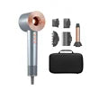 High-End Blue Color 110000RPM Brushless Motor Hair Dryer with 400 Million Negative Ions Hollow Design for Multi-Style for Hotels