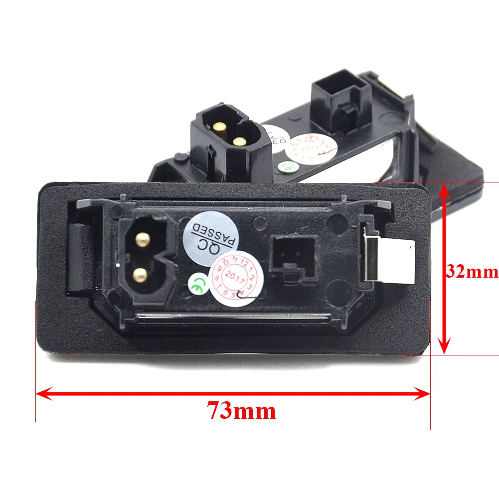 Car Led License Plate Led Light Lamp 12v White 6000K For BMW E39 E60 E82 E90 E92 E93 M3 E39 E60 E70 X5 E60 E61 M5 E88