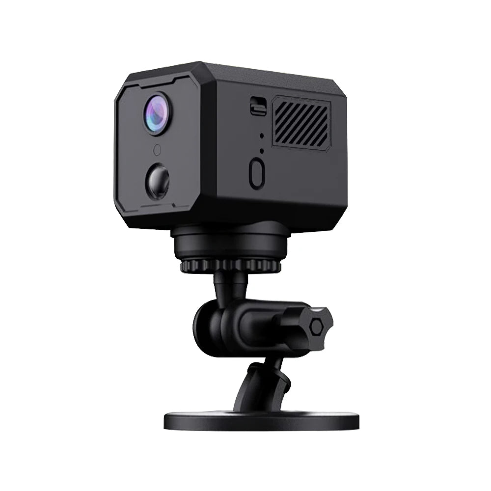 Tuya 5MP WiFi Mini Camera Horizontal Rotation PIR Motion Detection Clear Night Vision Two-Way Audio Battery Powered-CMOS Cloud