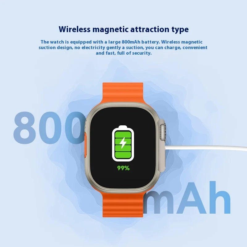 HW ULTRA 2 CALL Smart Watch Card Call Video Front and Rear Dual Camera Positioning Function WeChat