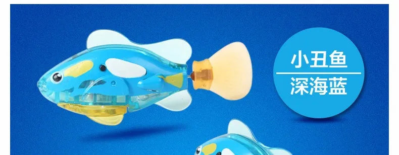 2025 Electronic Fish  Activated Battery Powered  Toy Children Pet Holiday Gift Can Swims es  Pets 5pcs randomly