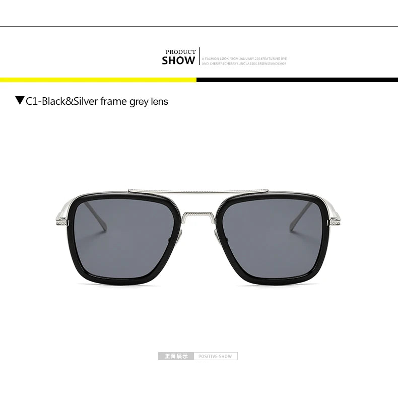 SPH -0.5 -0.75 -1.0 to -6 Fashion Metal Style For Women Sunglasses Men Square Brand Design Sun Glasses