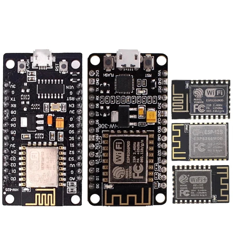 Wireless Module CH340/CP2102/CH9102X NodeMcu V3 V2 Lua WIFI Internet of Things Development Board Based ESP8266 ESP-12E