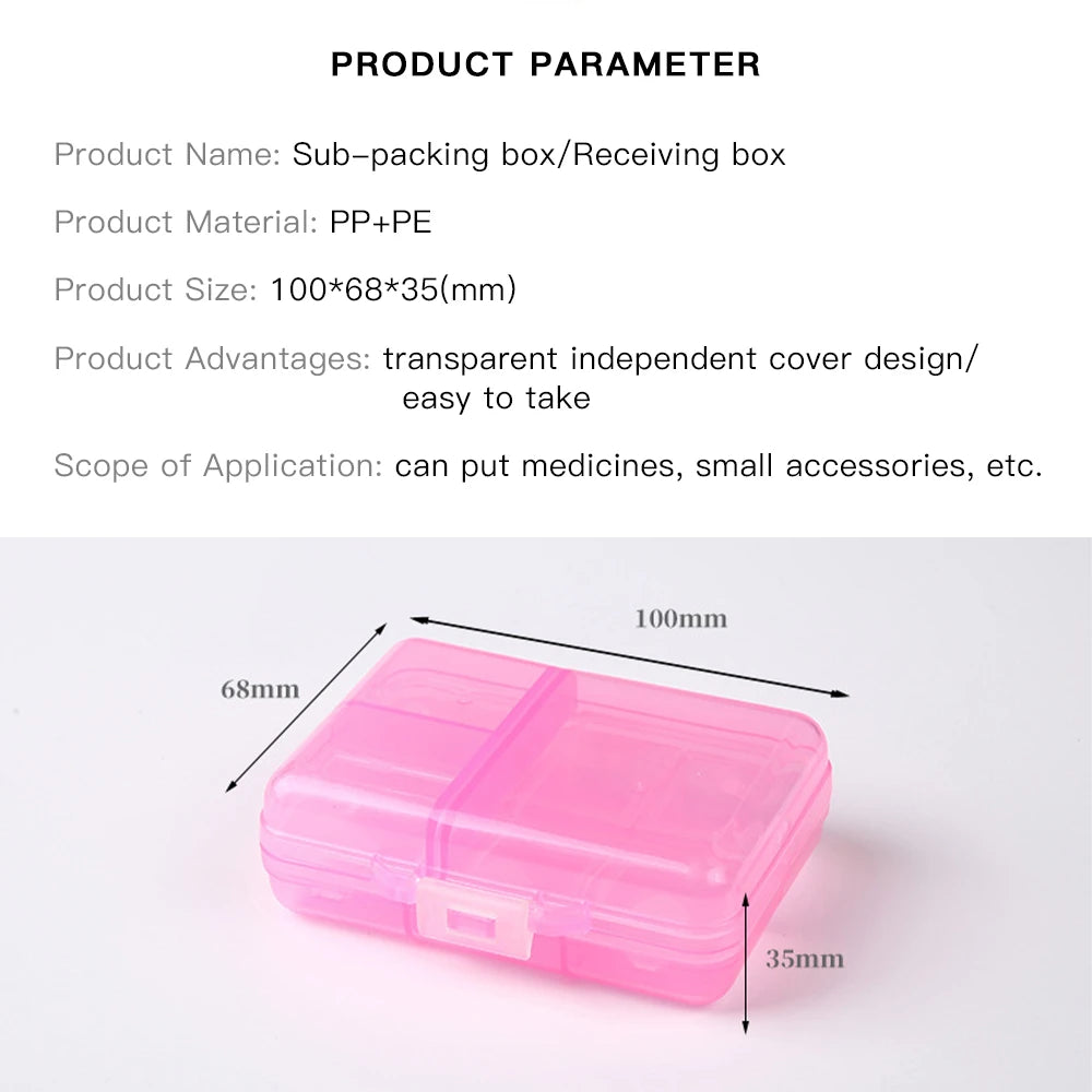 New Travel convenient medicine Pill Box pills dispenser pill Organizer Tablet Pillbox Case Container Drug Divider Drug Boxes