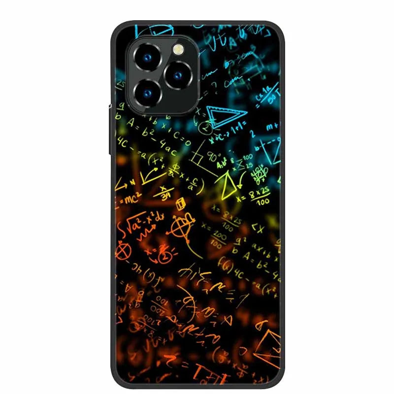 For Oukitel C21 Pro Case Luxury Silicone TPU Soft Cover Phone Case For C 21 pro coque Shockproof Protector Cartoon Capa Funda