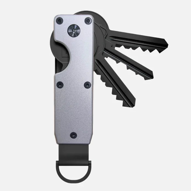 Key Organizer Compact Holder Metal Secures Key Chain Key Case Holder Keychain