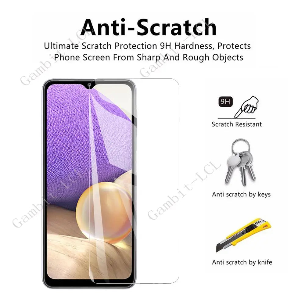 2PCS 9H HD Original Tempered Glass For Infinix Hot 30 6.78" InfinixHot30 Hot30 X6831 Screen Protection Protector Cover Film
