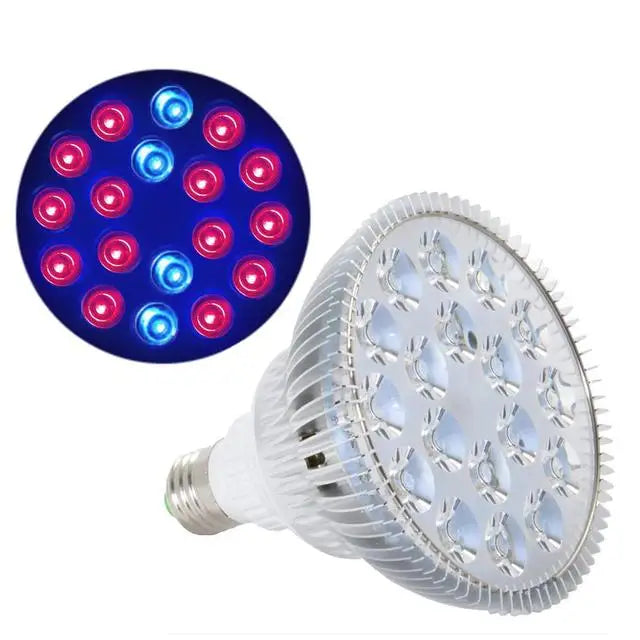E27 LED Plant Grow Light bulb Par38 aquarium plant seedling lamp Full Spectrum Phyto Grow Box for indoor Flower Seed Coral Reef