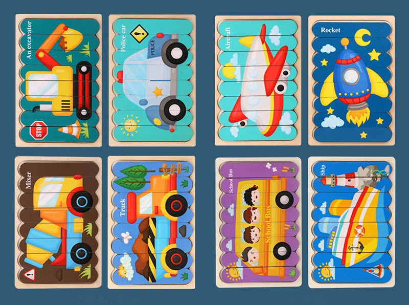 Baby Montessori Toys For Kids 2 to 4 Years Old Learning Educational Toys Children Magnetic Maze Busy Board Wooden Puzzle Game