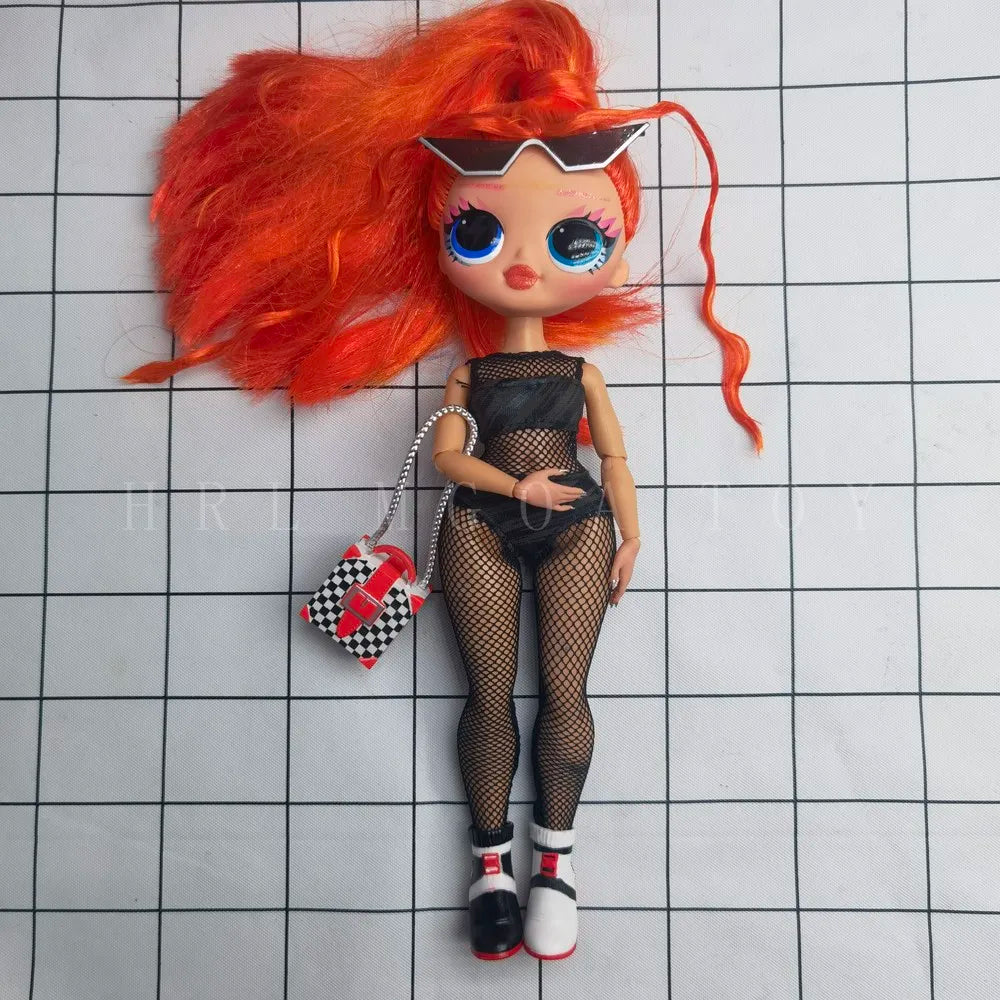 Original 24cm OMG multi-style big sister fashion dressup girl DIY holiday gift doll toy