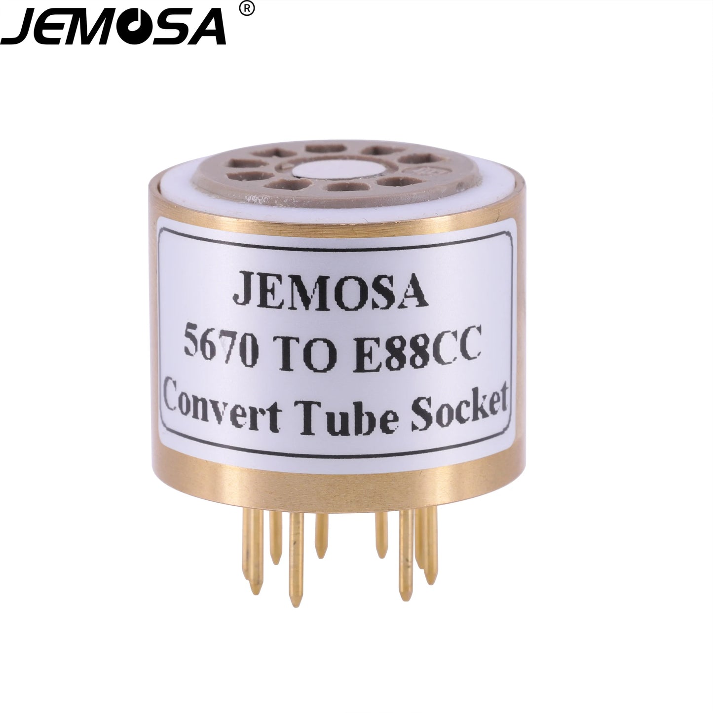 1PC 396A 6N3  5670 Tube TO ECC88 E88CC 6922 6DJ8 Tube (bottom)  DIY Audio Amplifier 9Pin Vacuum Tube Convert Socket Adapter