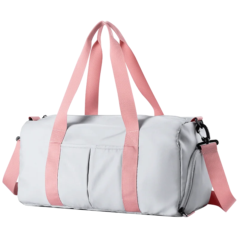 Travel Sports Gym Duffel Bag with Shoe Compartment Bag for Women