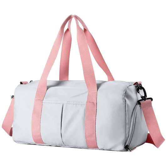 Travel Sports Gym Duffel Bag with Shoe Compartment Bag for Women