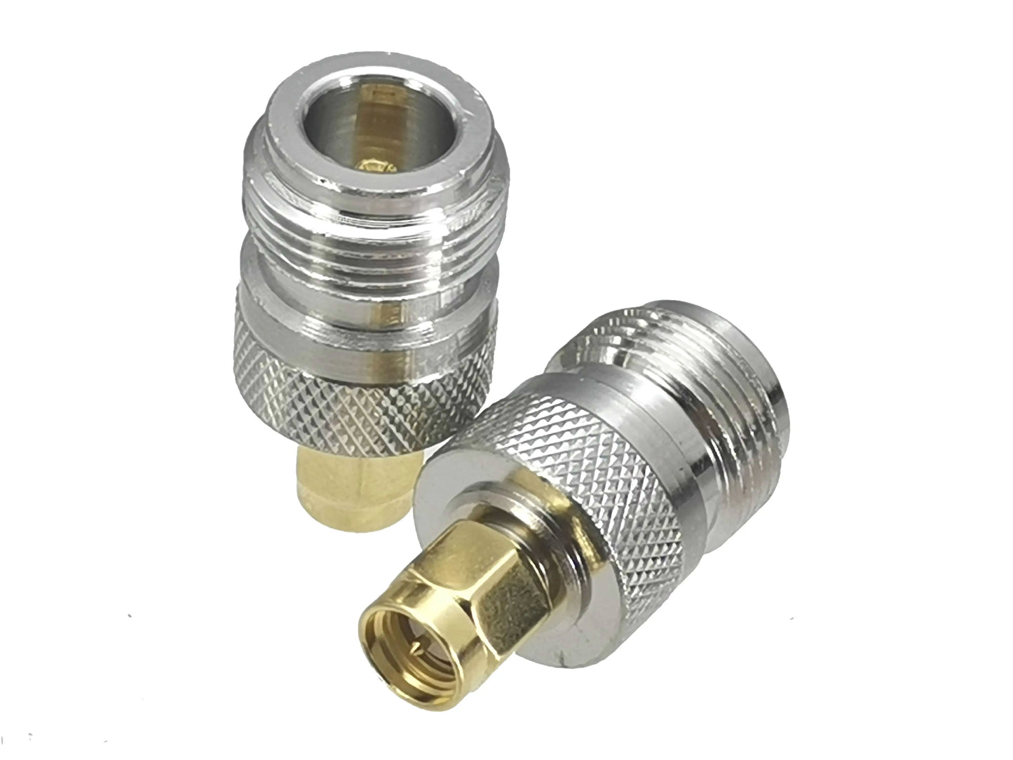 1Pcs SMA to N Male plug & Female jack RF Coaxial Adapter connector Test Converter Brass