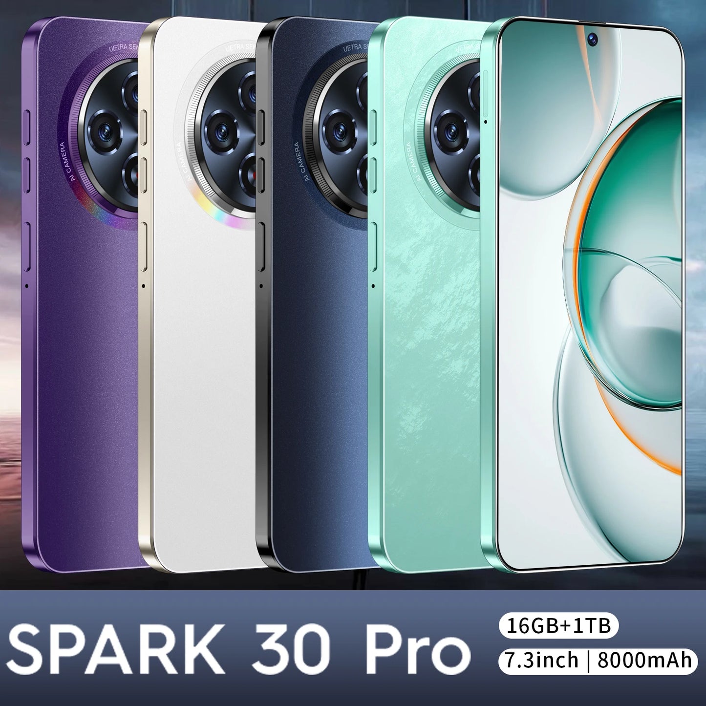 Techno Spark 30 Pro 5G Smartphone 108MP 8000mAh Android 14.0 Battery 16GB+1TB Storage Plus10-Core 5G Network Low Price Original