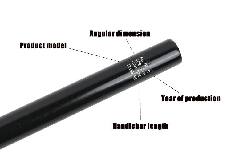 UNO Bicycle Ultra Light Color  Handlebars 31.8 Caliber Bright 740 / 780mm Mountain Bicyle Handle Horizontal Modification