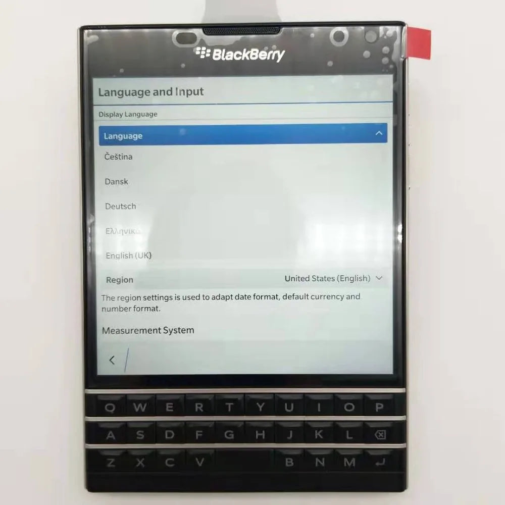 Blackberry Passport Q30 Q30-1 Q30-3 Refurbished-Quad Core LTE 3GB RAM 32GB ROM 13.0MP BlackBerry OS Cell Phone Good Condition