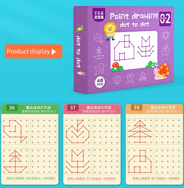 Tracing Trails Workbook for Kids Handwriting Activity Kit With Tracing Dry Erase Activity Boards and Crayon