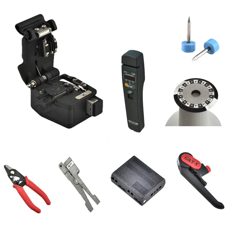 High Precision Fiber Optic Cutter Cleaver 1716 Cable Cutting Knife for FTTH 4G 3G Networks Essential Knife Fiber Optic Equipment