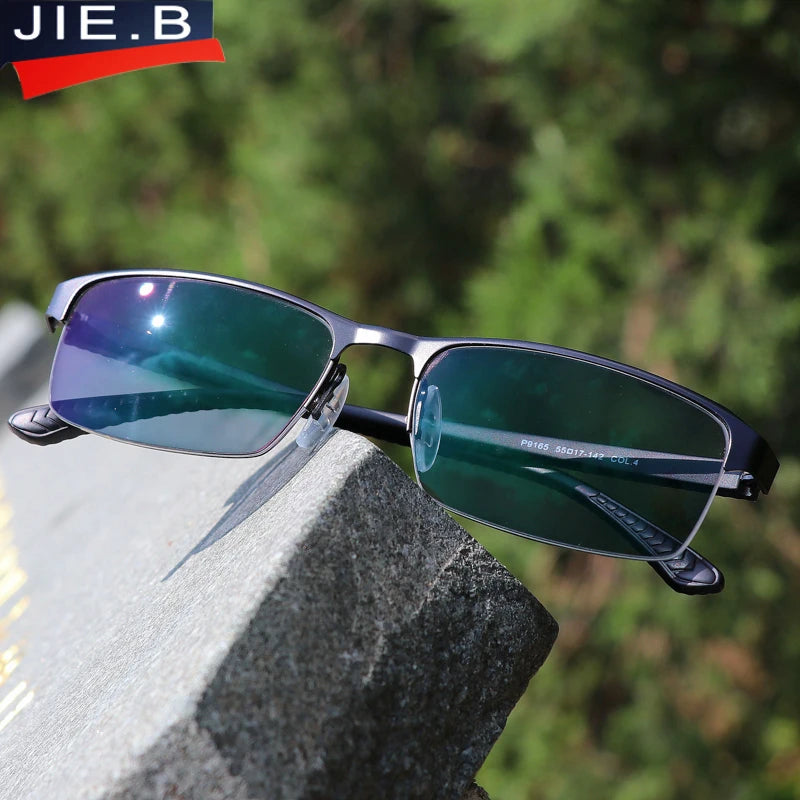 Progressive Multifocal glasses Transition Sunglasses Photochromic Reading Glasses Men Points for Reader Near Far sight diopter