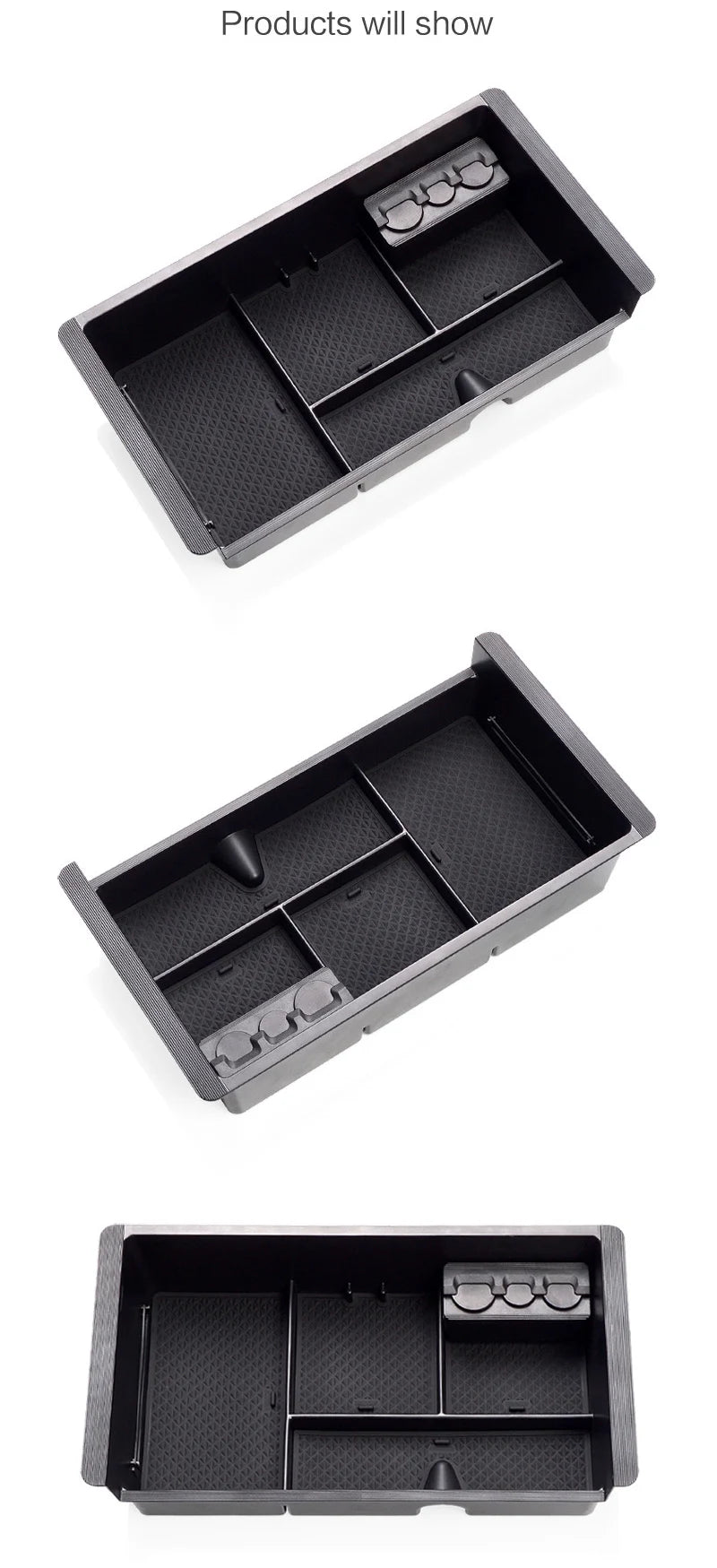 Armrest Box Storage Car Organizer Accessories for GMC Yukon 2015 2016 2017 2018 2019 2020 Stowing Tidying Styling K2UC/G