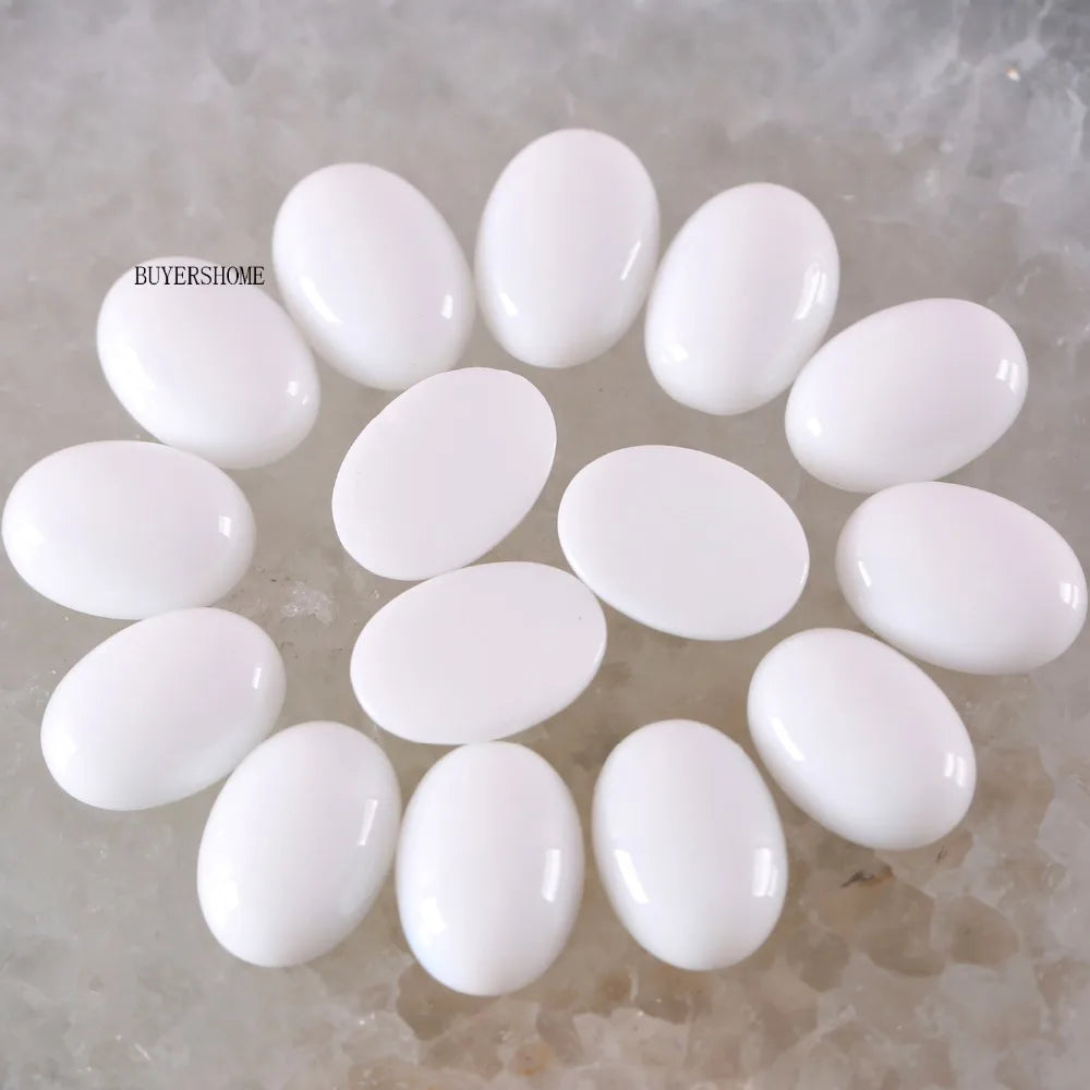 18x13MM Oval Natural Lapis Zoisite Crystal CAB Cabochon For Making Neckalce Pendant Earrings 10Pcs