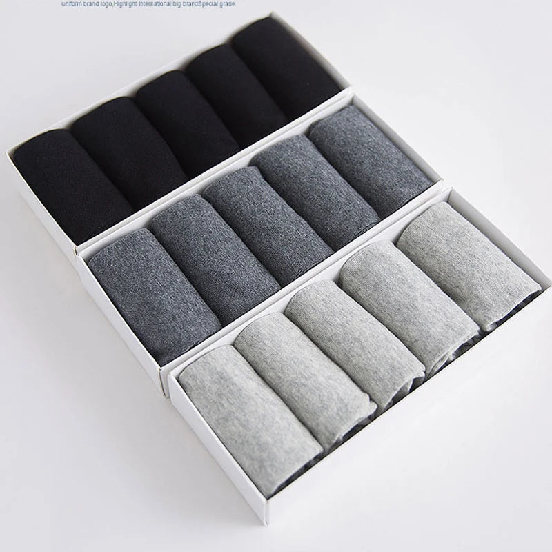 HSS 5pairs/lot High Quality Men Cotton Socks New Casual Business Summer Thin Black Socks Deodorant Breathable Man Long Sock