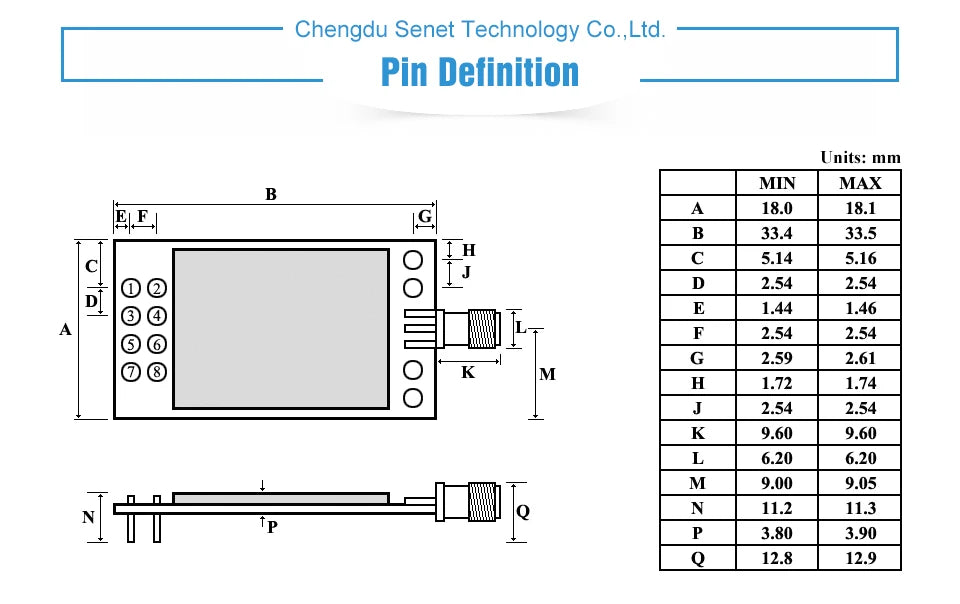 2pcs/1pc E01-2G4M27D E01-ML01DP5 E01-2G4M27SX nRF24L01P nRF24L01 PA LNA Long Range 2.4GHz SPI DIP IoT Wifi Wireless Module